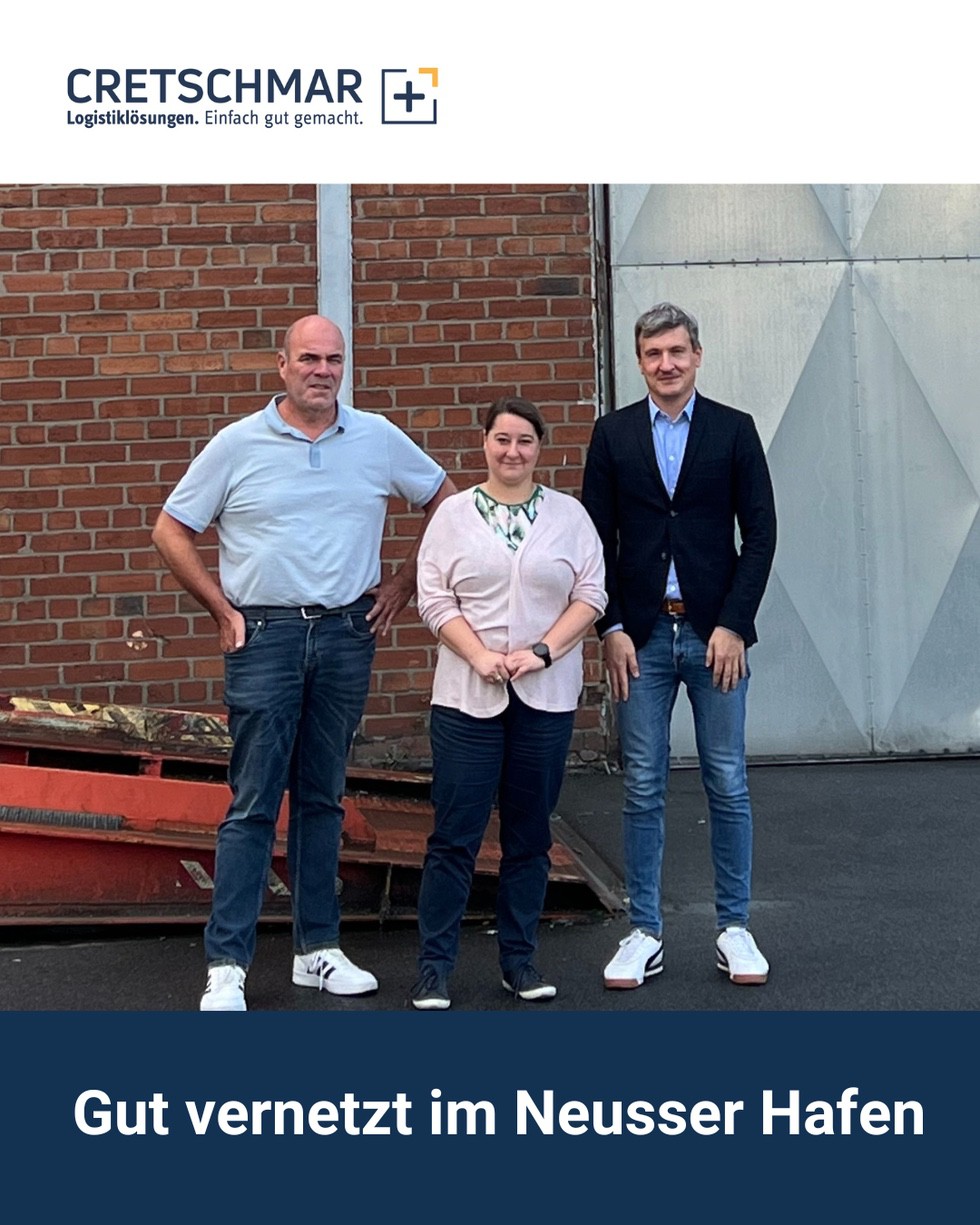 Gut vernetzt im Hafen